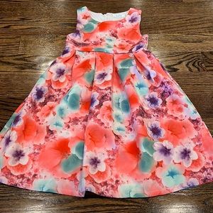 Arshiner Casual Girls Floral Dress Size 6 (Girls)